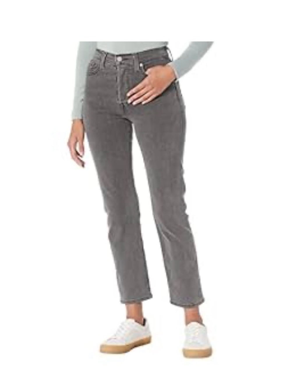 Levi's Women's Wedgie Straight Jeans - Gray
